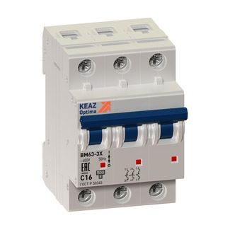 OptiDin BM63-3C25-УХЛ3 (6кА) OptiDin BM63-3C25-УХЛ3 (6кА)