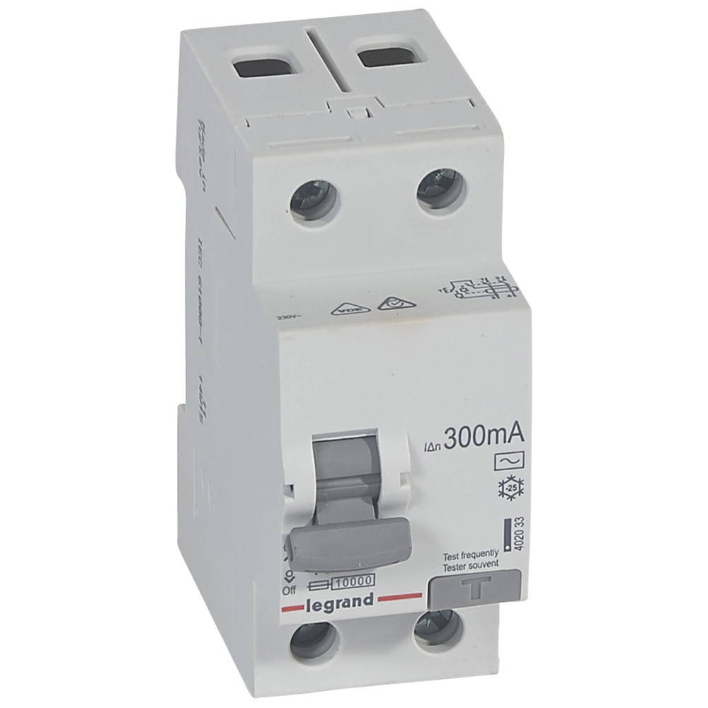 RX3 ВДТ 300мА 40А 2П АС Legrand RX3 ВДТ 300мА 40А 2П АС Legrand